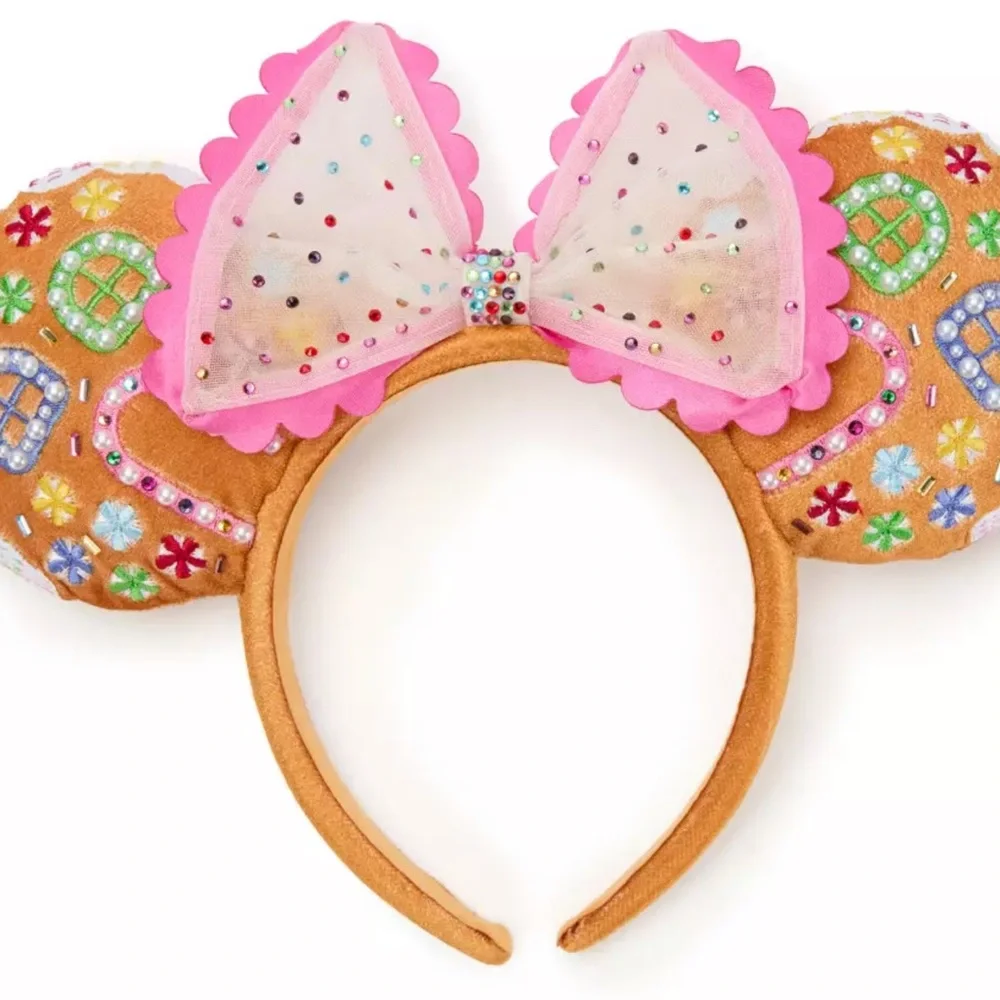 Disney Minnie Mouse Gingerbread Ear Headband for Adults by BaubleBar- Exclusive